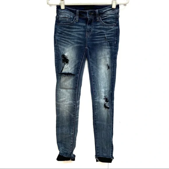 Buckle Jeans Buckle Black Fit 53 Skinny Distressed Jeans - Main Image